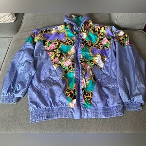 Vintage 80s, 90s Bocoo Windbreaker Jacket M Retro  Full zip